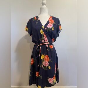 Old Navy Floral Wrap Dress